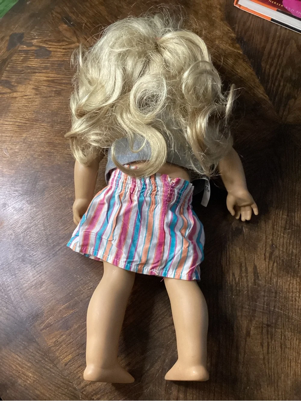 American Girl Doll Tenney w/ Doll Carrier Backpack
